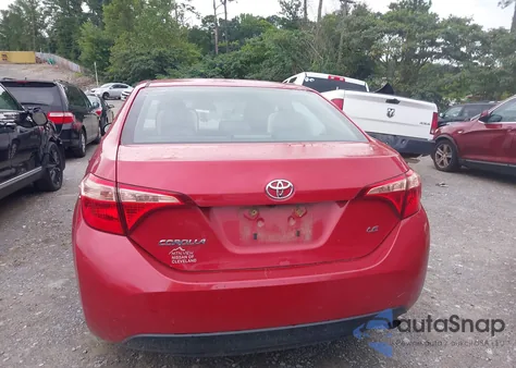 2019 Toyota Corolla Le z USA, uszkodzony, nr VIN 2T1BURHE4KC175085
